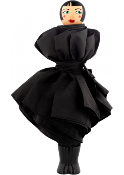 Rain Parade - Katlanabilir Şemsiye - Siyah