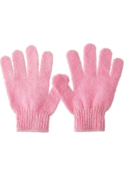 2'li Esnek Banyo ve Peeling Eldiveni Ölü Deri Atıcı Vücut Duş Kese Eldiveni Ekstra Köpürme modelleri