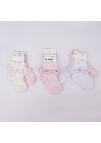 Nessiworld Akel 2'li Aks. Bebek Soket Çorap K44023 (1 Adet Fiyatıdır)