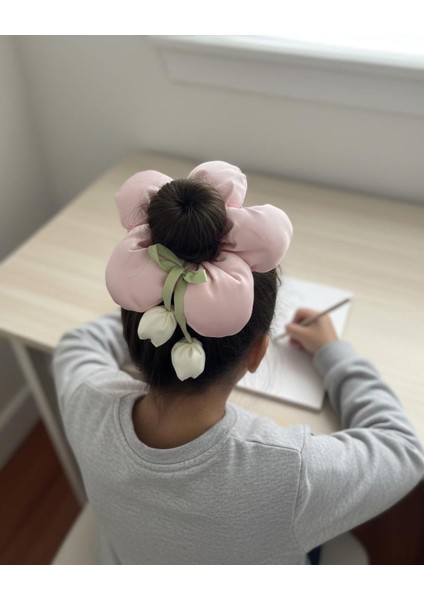 Saten Topuz Tokası Pembe modelleri