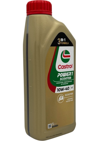 Power 1 Scooter 10w-40 1 Litre Motor Yağı