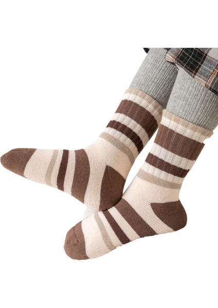 Kışlık Yünlü Kalın Orta Boy Çorap Erkek Çocuk Çorabı Isıtmalı Havlu Çorap (Yurt Dışından) fırsatları