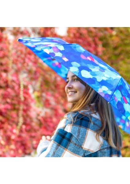 Parapli - Katlanabilir Şemsiye - Blue Palette fiyatları