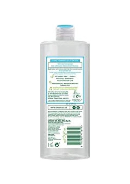 Water Boost Micellar Makyaj Temizleme Suyu 400 ml Hassas Ciltler İçin Hipoalerjenik Arındırıcı