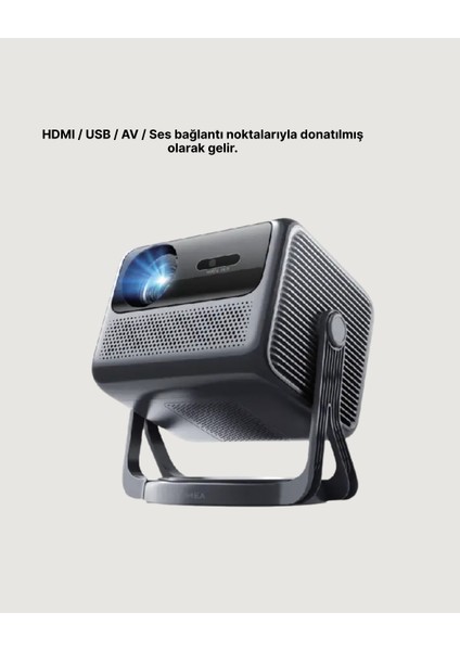 Smart Projector Android Tv Otomatik Odaklı Full Hd fırsatları