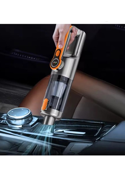 Işıklı Araç Süpürgesi Kablosuz 22.000 Pascal Çekim Gücü Vakum ve Üfleme 2in1 10BAŞLIK Me modelleri
