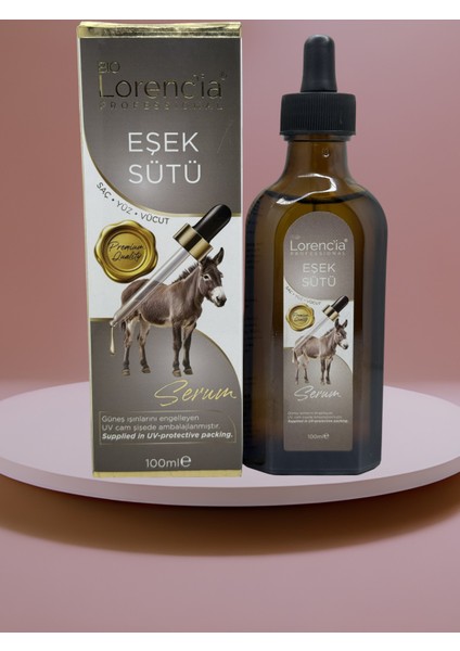 Eşek Sütü Ekstraktlı Yağ - Saç, Yüz, Vücut 100 ml