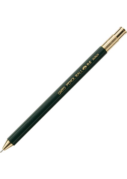 Wooden Tükenmez Kalem 0.5mm Yeşil NKG-450E