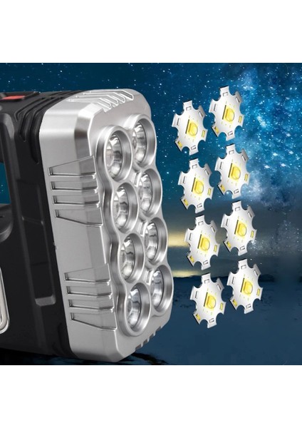 Solar Panelli Ledli Fener WT-614 modelleri