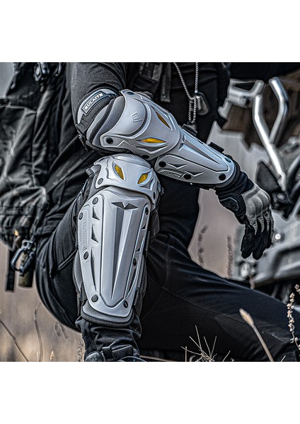 Motosiklet Dizlik ve Dirseklik, Erkek ve Kadın Koruyucu Ekipmanları, Motosiklet Için Nefes Alabilen Koruyucu Ekipmanlar. (Yurt Dışından) fiyatları