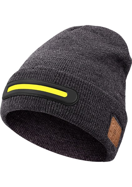 Bluetooth Müzik Çalma Fonksiyonuna Sahip Örme Şapka (Yurt Dışından)