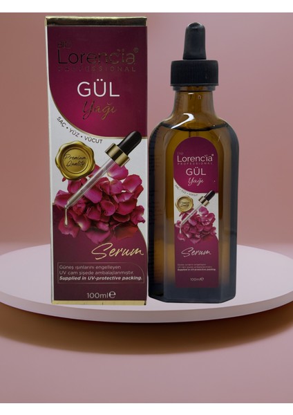 Gül Yağı - Saç, Yüz, Vücut 100 ml