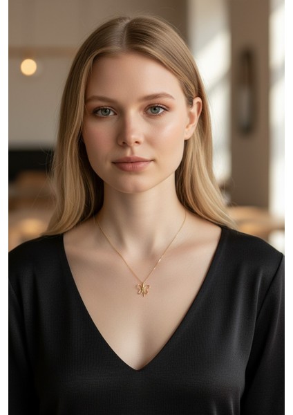 Kelbek Figürlü Içi Boş 14 Ayar Altın Kolye fiyatları