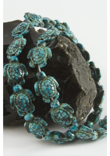 1,8 mm Kaplumbağa Turkuaz Taşı