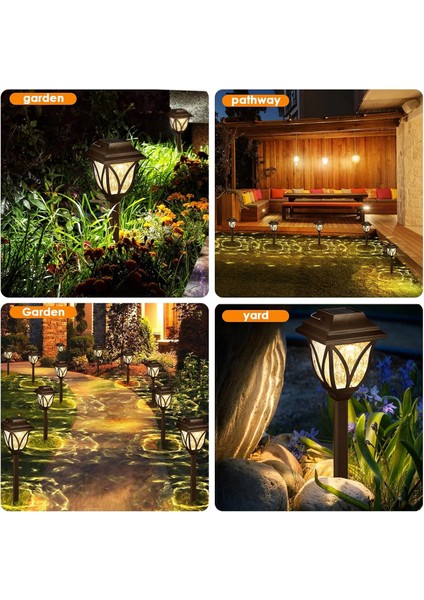 6'lı Solar Bahçe Aydınlatması Beyaz Işık MZ-304 fiyatları