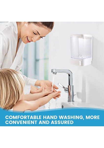 Manuel Sabun Dağıtıcı 33.8OZ/1000ML Duvar Montajı Sabun Dispenser Banyo Ticari Sabun Dispenser Mutfak Restoranı (Yurt Dışından) indirimleri