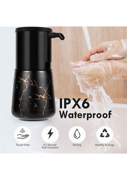 Otomatik Sabun Dağıtıcı Mutfak, Köpük Sabun Dağıtıcı Banyo, Köpük Sabun Dağıtıcı Banyo Siyahı Için Dokunulmaz (Yurt Dışından) indirimleri
