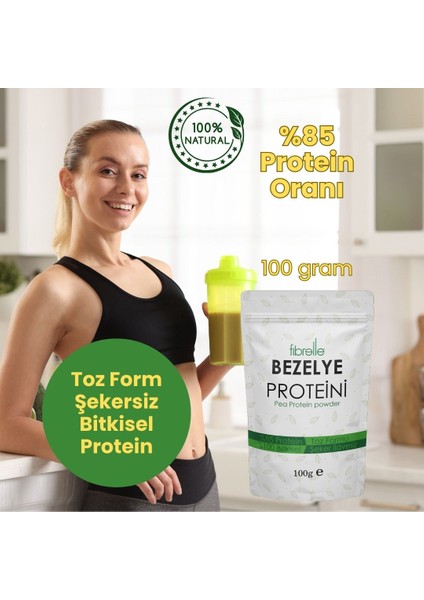 Bezelye Proteini Tozu 100gr // Yüksek Protein Oranı // 85 Protein fırsatları