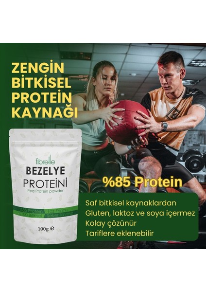Bezelye Proteini Tozu 100gr // Yüksek Protein Oranı // 85 Protein indirimleri