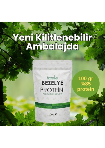 Bezelye Proteini Tozu 100gr // Yüksek Protein Oranı // 85 Protein