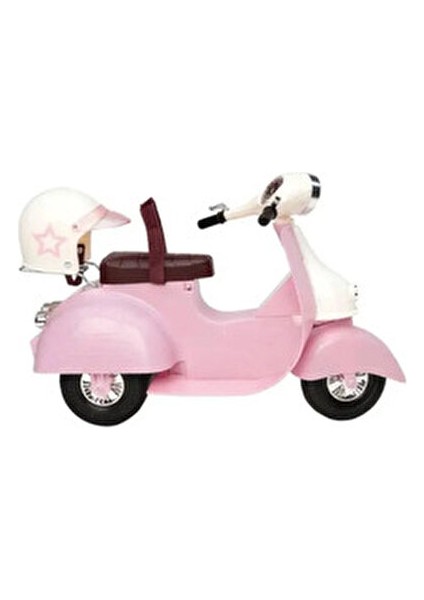 Scooter 46 cm Bebekler İçin Pembe Aksesuar Seti Eğlenceli Kullanım modelleri