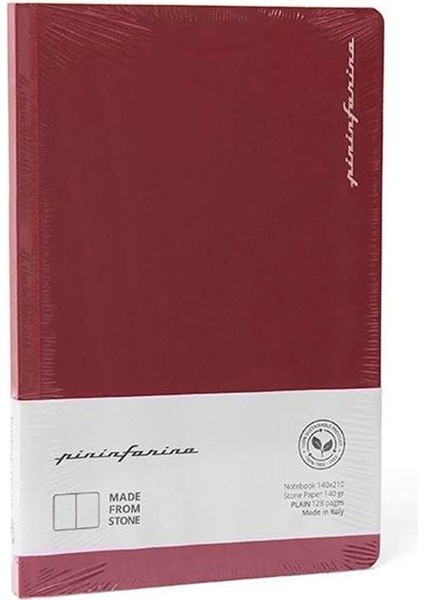 Stone Paper Defter Çizgili Kırmızı PNF1421RURE fırsatları