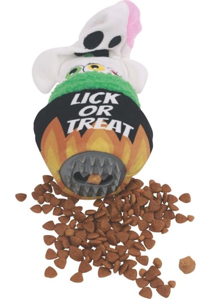 Halloween Ghost Snack Attack Köpek Oyuncağı indirimleri