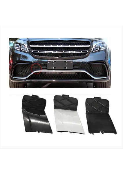 Araba Ön Tampon Çekme Kanca Kapağı Boyalı 292853622 Mercedes-Benz Için Gls W166 Gle W292 Tow Hook Cap Beyaz (Yurt Dışından) indirimleri