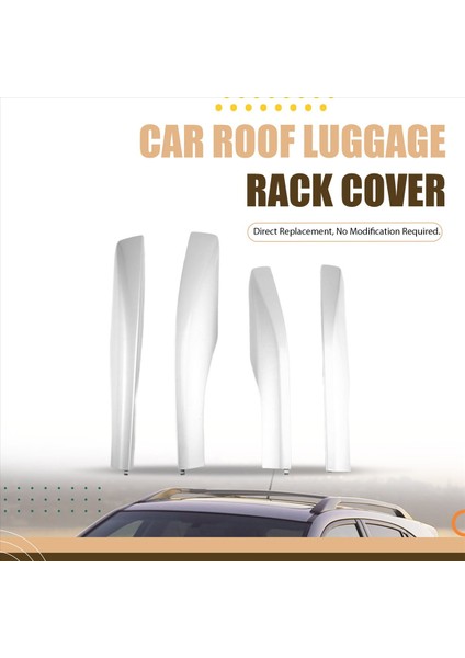 4pcs Araba Çatı Bagaj Raf Kapağı Lexus RX350 RX330 RX300 2009-2015 Çatı Rayları Çatı Rafı Uç Kapağı (Yurt Dışından) fırsatları