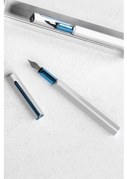 One Mavi/Silver Dolma Kalem F Uç NPKRE01718