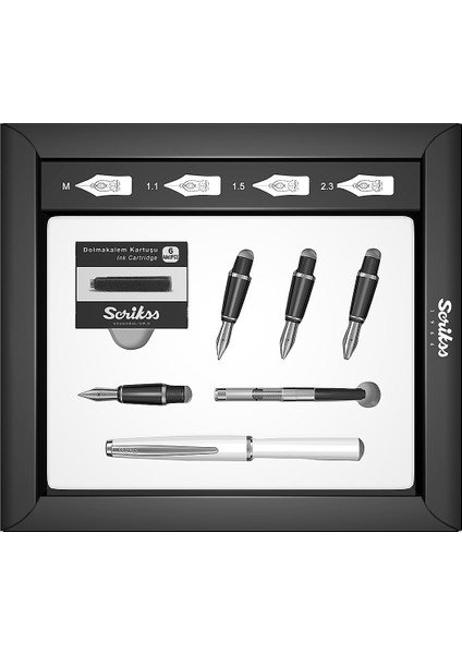 33 Kaligrafi Seti Beyaz