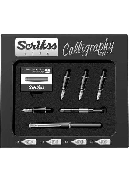 33 Kaligrafi Seti Siyah fiyatları
