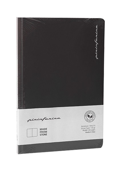Stone Paper Notebook Siyah Çizgisiz Defter PNF1421PLBK fiyatları
