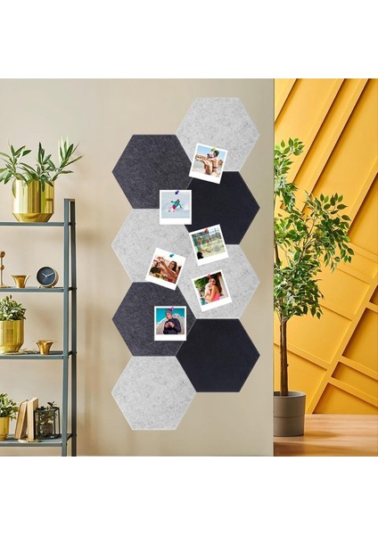 Akustik Paneller 12 Paket Ses Geçirmez Duvar Panelleri Kendi Yapışkan Ses Emici Altıgen Ses Geçirmez Paneller (Yurt Dışından) fırsatları