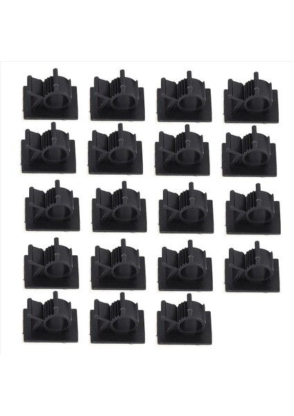 80PCS Siyah Ayarlanabilir Plastik Kablo Kelepçeleri Kendi Yapışkanlı Araç Kablo Klipsleri Tel Organizatör (Yurt Dışından) fiyatları