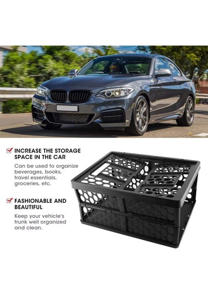 Araba Bagaj Kutusu Bagaj Depolama Alışveriş Sepeti Sepet Araba Mercedes-Benz Için Çok Işlevli Depolama Kutusu (Yurt Dışından) fırsatları