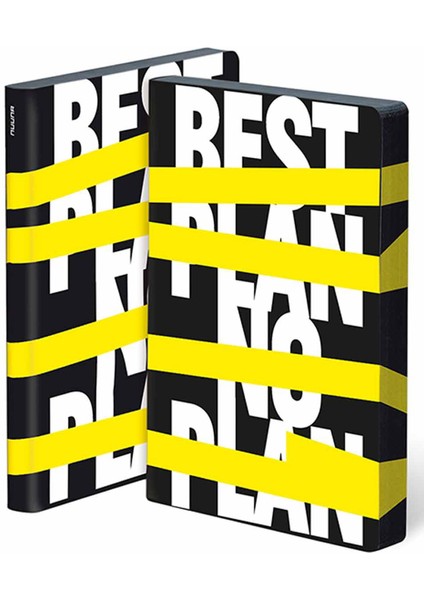 Graphic L - BEST PLAN - NO PLAN Defter