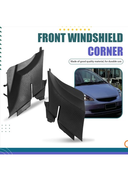 Honda Jazz Hatchback Için Gd1 Gd1 Gd3 03-08 Ön Cam Köşe Silecek Yan Trim Kapak Kapağı 74212SAAG00 74222SAAG00 Lhd (Yurt Dışından) fırsatları