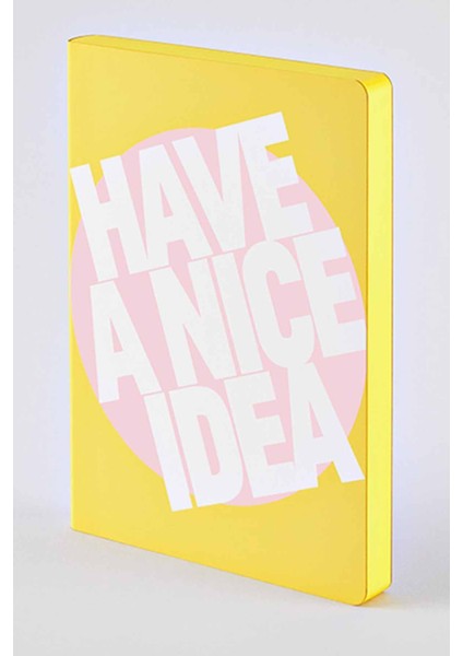 Graphic Have A Nice Idea Noktalı Defter