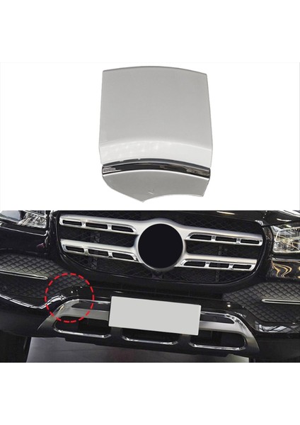 Araba Ön Tampon Çekme Kanca Kapak Çekme Kancası Kapağı Boyalı 1678855002 Mercedes-Benz Gls W167 2020-2023 Beyaz (Yurt Dışından) indirimleri