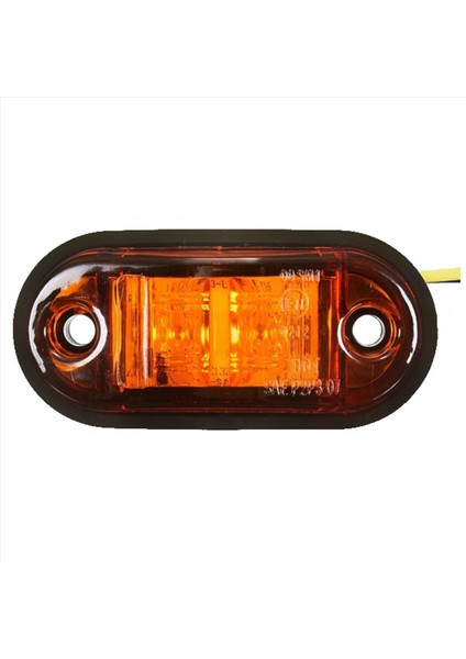 3x 12V / 24V 2 LED Yan Işaret Lambaları Araba Kamyonu Römorku Için Lamba E Işaretli Kehribar (Yurt Dışından) fiyatları
