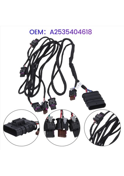 A2535404618 Araba Ön Tampon Elektrik Kablo Kablo Demeti Ön Park Yardım Kabloları Mercedes Benz Glc 2019-2021 (Yurt Dışından)