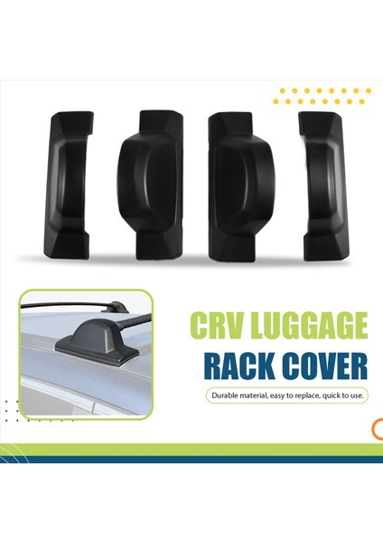 4pcs Araba Çatı Bagaj Rafı Kapak Honda Crv 2007-2010 Çatı Rayları Çatı Rafı Uç Kapağı (Yurt Dışından) indirimleri