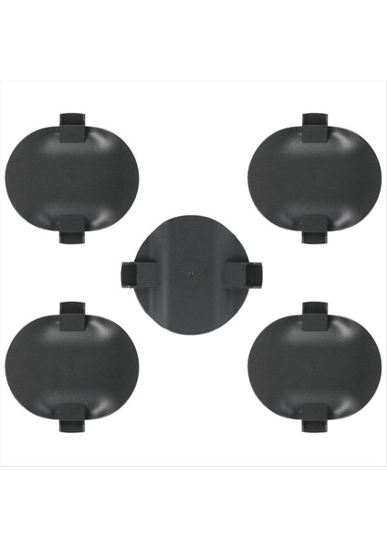 Platform Hitch 5 Tekerlek Montaj Kapakları Chevrolet Silverado Gmc Sierra 2500HD 3500HD 2020-2024 MTG84756187 5pcs (Yurt Dışından)