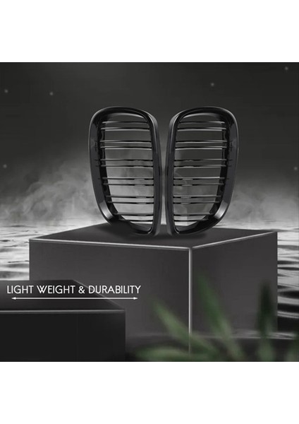 2pcs Ön Tampon Böbrek Ikiz Finler Bmw 3 Serisi E92 E93 M3 Iki Kapı 2006-2009 (Parlak Siyah) (Yurt Dışından) fiyatları