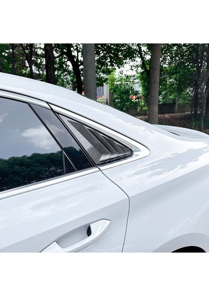 Araç Arka Pencere Kapağı Kapağı Döşeme Penceresi Panjur Panjur Yan Havalandırma Döşeme Audi A3 8y Sedan 2021-2024 Karbon Fiber (Yurt Dışından) indirimleri
