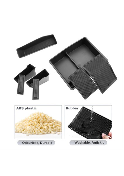 Toyota Tacoma 2024 Merkez Konsolu Organizatör Koltuk Depo Depo Depo Depolama Yan Kapı Depolama Tepsisi Aksesuarları (Yurt Dışından) modelleri