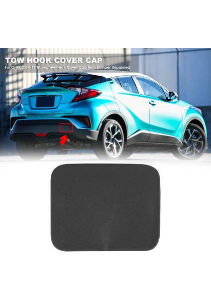 Toyota C-Hr 2017-19 Trailer Çekme Kancası Kapak Kapağı Arka Tampon Boyasız 52162-F4010 (Yurt Dışından) fırsatları