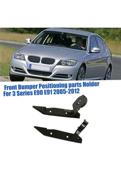 1paır Ön Tampon Kapak Tutucu 51117058447 51117058448 Bmw 3 Serisi E90 E91 2005-2012 Çamurluk Braket Montajı (Yurt Dışından) fiyatları
