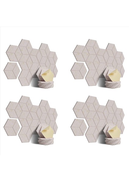 48 Ses Yalıtım ve Akustik (Sığ Deve) Için Paket Akustik Köpük Kendi Yapışkan Ses Geçirmez Paneller (Yurt Dışından)